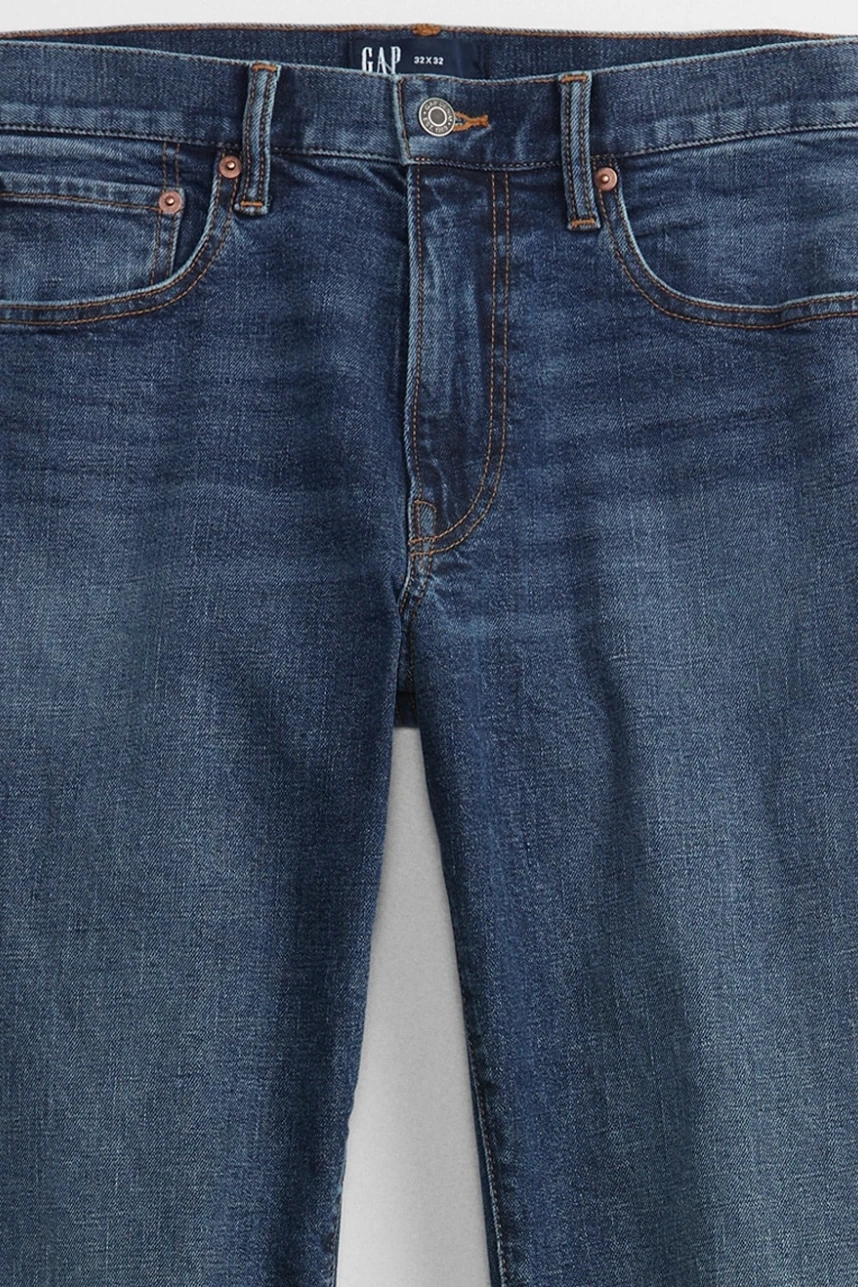 Jean Straight Hombre Medium Wash