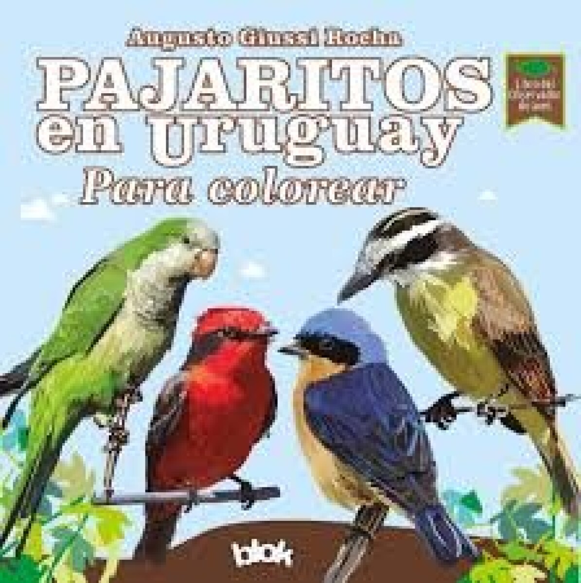 PAJARITOS EN URUGUAY PARA COLOREAR 