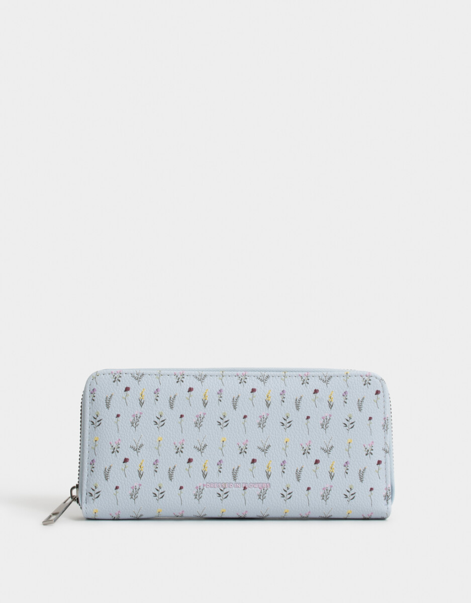 Billetera Fichero Flores 