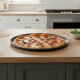 Asadera para pizza antiadherente 32 cm GRIS