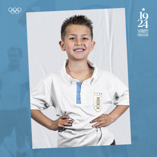 Camiseta Infantil Homenaje a Campeones Olímpicos 1924 Camiseta Infantil Homenaje a Campeones Olímpicos 1924