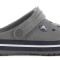 Zueco de Niños Crocs Crocband Clog Gris Humo - Azul Marino