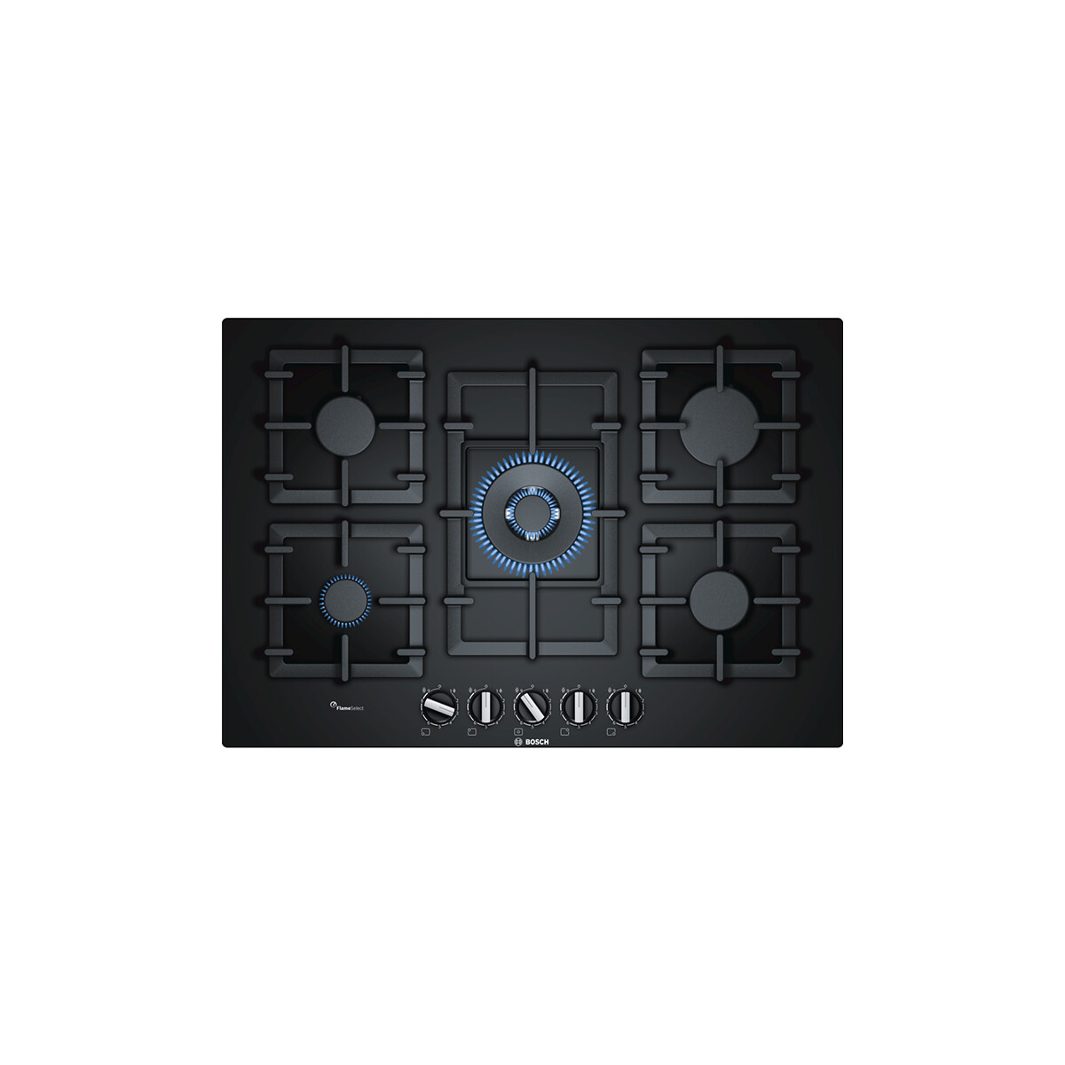 Anafe a gas Bosch PPQ7A6B90 Vidrio 75 cm 