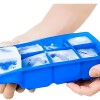 Set 2 bandejas de hielo de silicona Cuisinart azul CTG-00-ICS Set 2 bandejas de hielo de silicona Cuisinart azul CTG-00-ICS