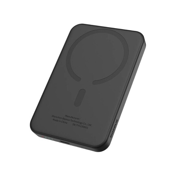 Cargador Portatil Baseus 20W 5000mah Mini MagSafe Black P10022107113 Cargador Portatil Baseus 20W 5000mah Mini MagSafe Black P10022107113