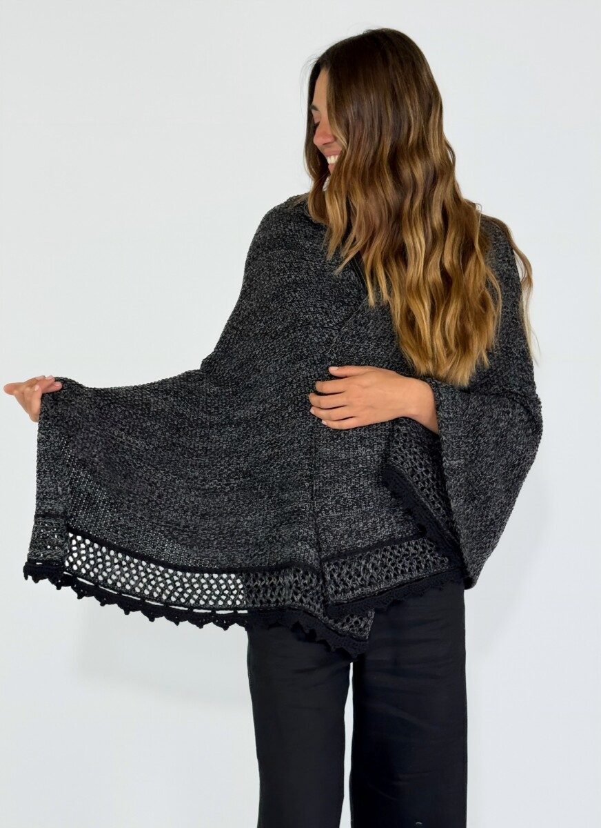 PASHMINA ASTRA - NEGRO 