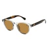 Lentes de Sol Chilli Beans Lausana Transparente - Animal Print Marrón