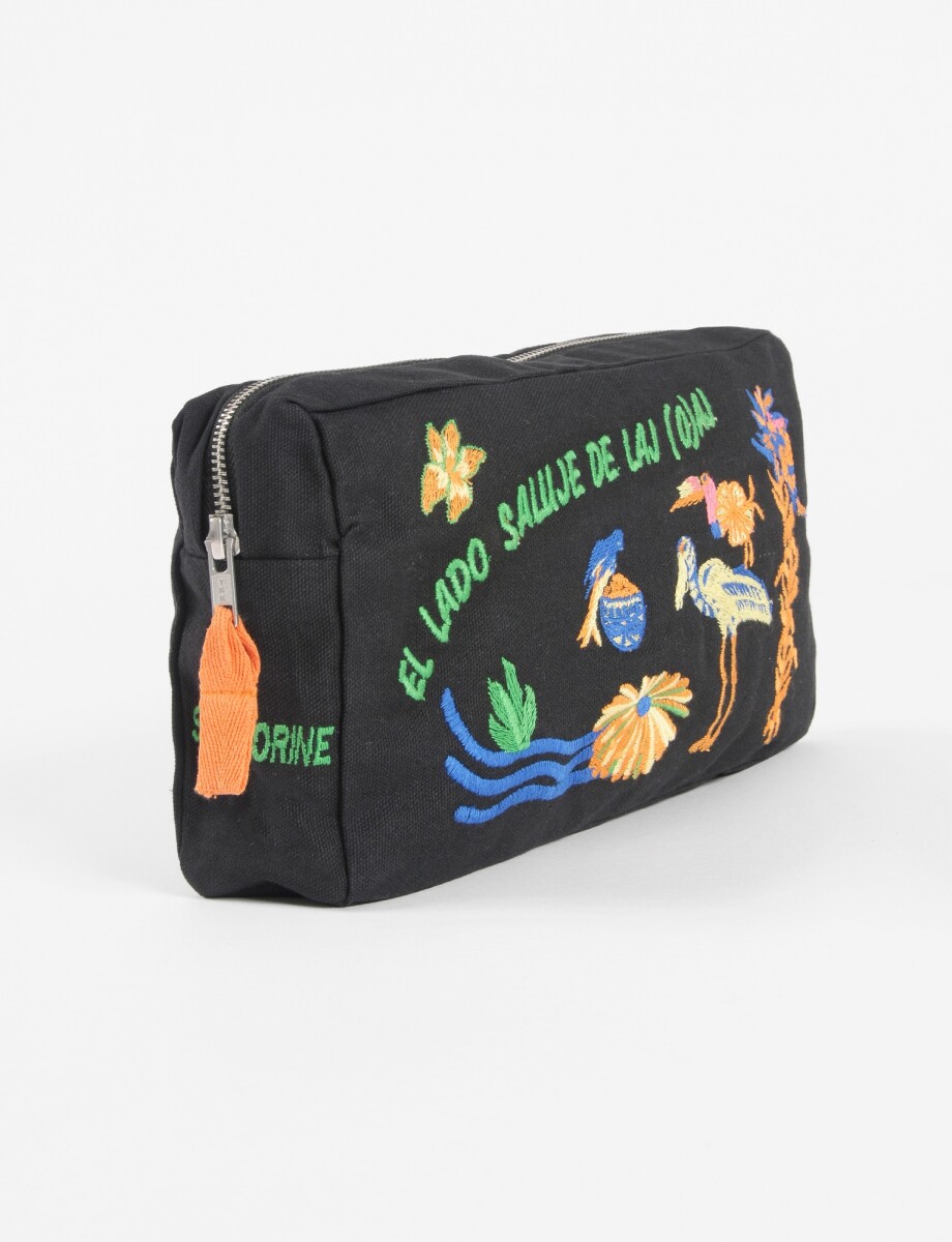 Estuche jungla - negro 