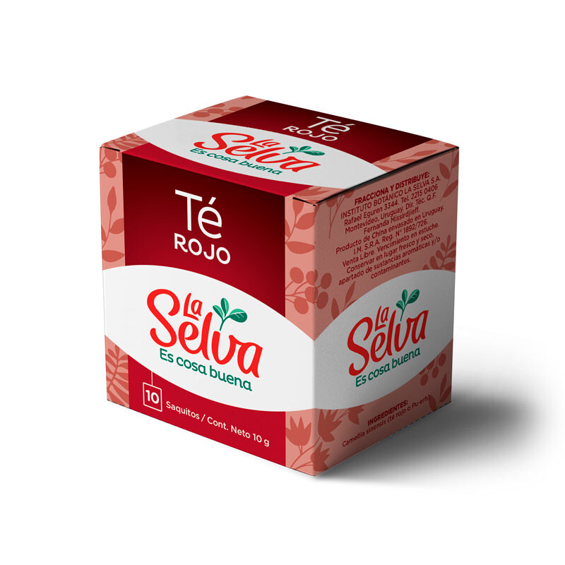 TE LA SELVA ROJO 10SOBRES Te La Selva Rojo 10sobres