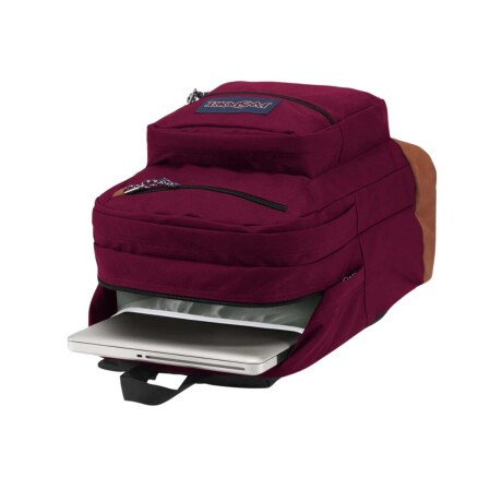 Mochila Escolar Laptop Jansport Cool Student Original Urbana Russet Red