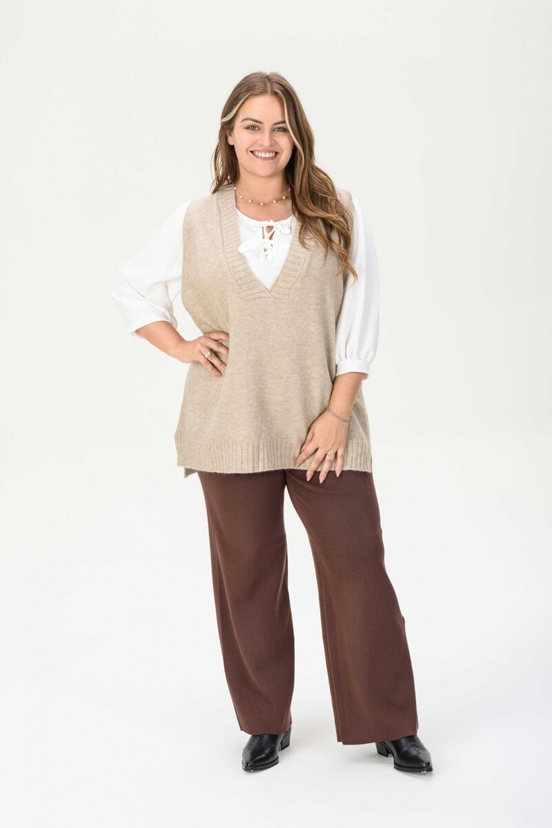 Chaleco Equilibrio - Beige 