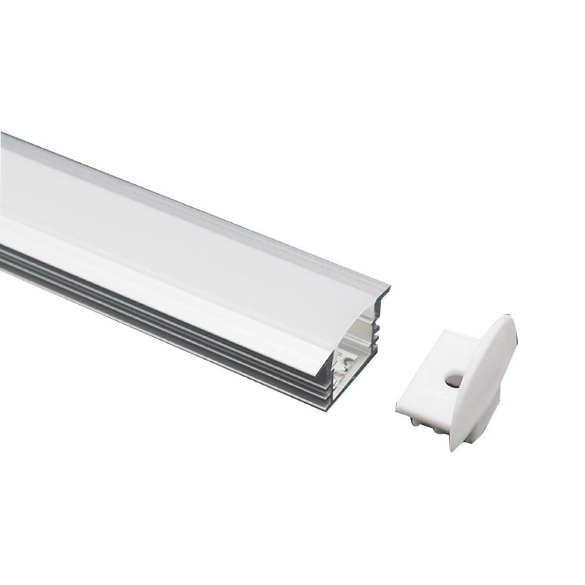 Perfil de Aluminio para Cinta LED 12V de Empotrar 1 Metro 
