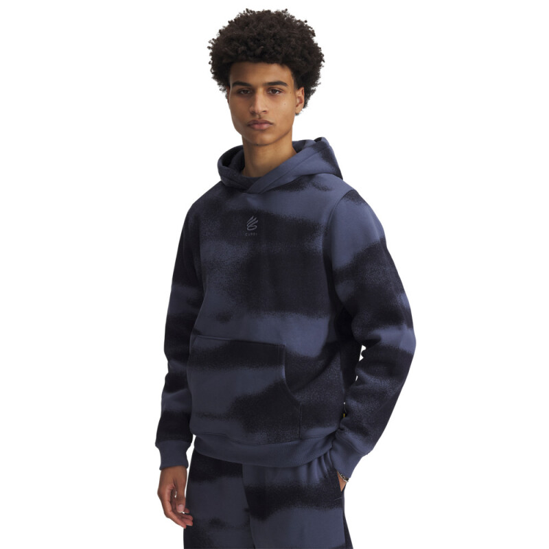 Curry Splash Graphic Hoodie-GRY GRY-044