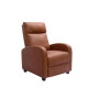Sillón Reclinable Charlton Butaca Sofa Living Marrón
