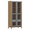 Vitrina Barcelona 2 Puertas 1 Cajon 1.80 2157zv Oak/ferrolac Vitrina Barcelona 2 Puertas 1 Cajon 1.80 2157zv Oak/ferrolac