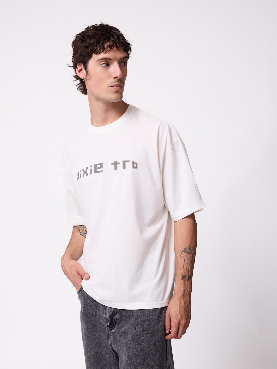 T-SHIRT ISCLA DIXIE Crudo