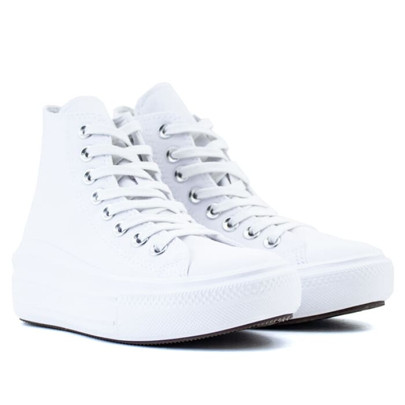 Championes Converse Chuck Taylor Move Hi - 571759C Blanco