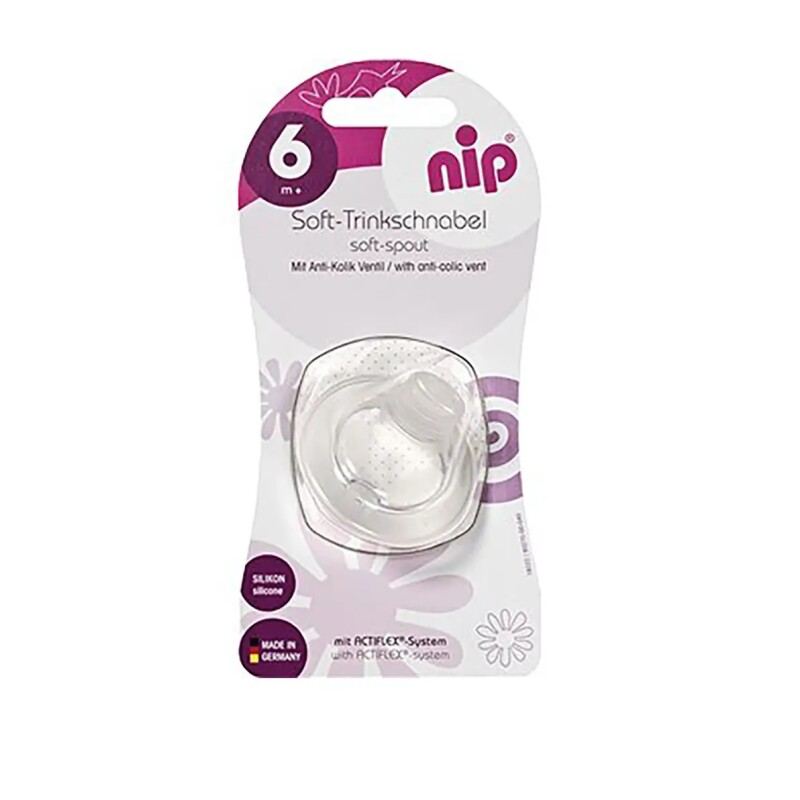 Boquilla Suave De Silicona. Talle X1, 6M+ Nip NIP BOQUILLA SUAVE DE SILICONA. TALLE X1, 6M+