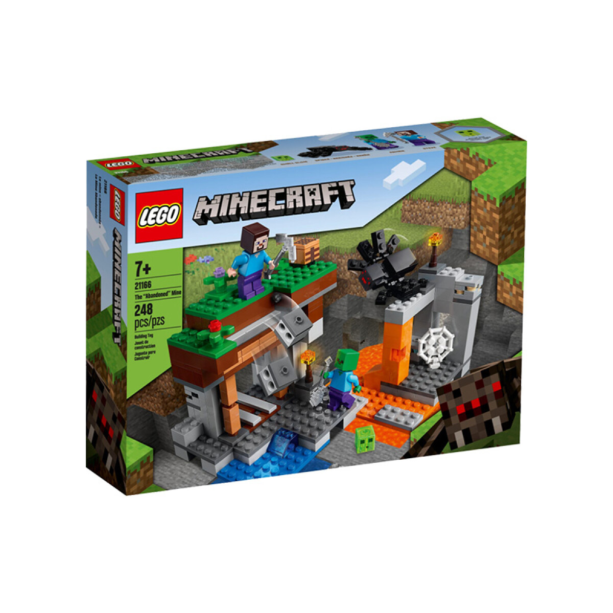 Lego La Mina Abandonada 248 Piezas 7 Minecraft Tienda Soy Santander
