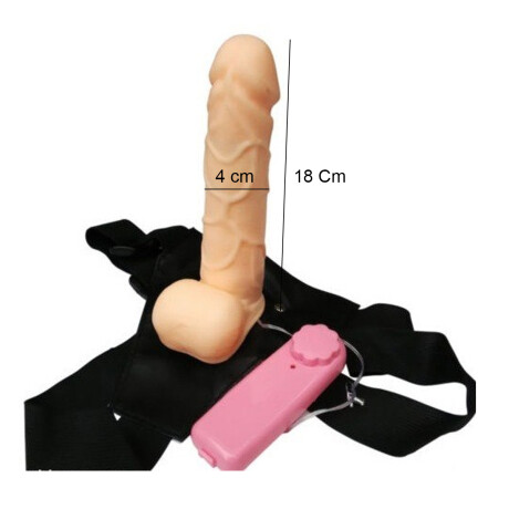 Arnés Cinturón Con Consolador Vibrador Arnés Cinturón Con Consolador Vibrador