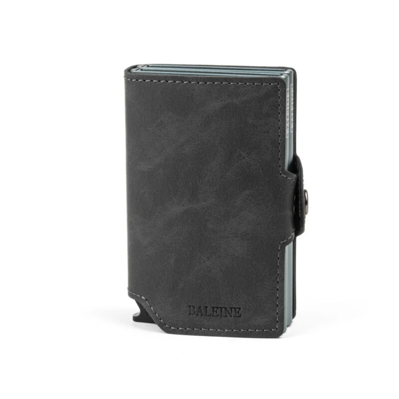 Billetera Baleine Double Kansas Space - Gris Billetera Baleine Double Kansas Space - Gris