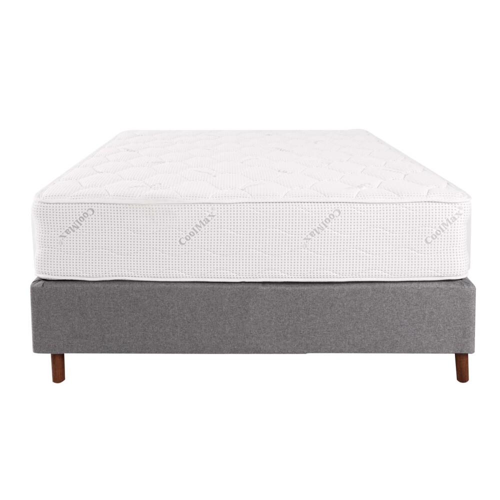 SOMMIER 2 PLAZAS RESORTES POCKET DENSIDAD CRYSTAL