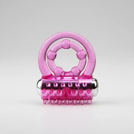 Anillo Peneano Doble Con Vibración Colores Variados