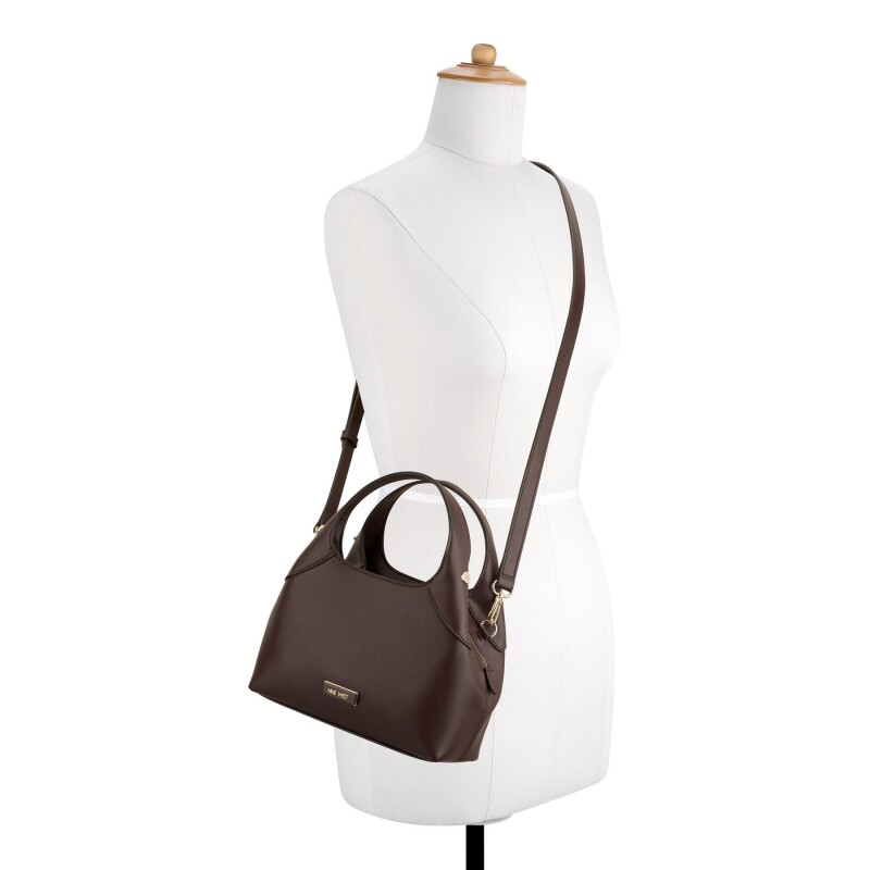 Eamon Top Handle Crossbody Raisin
