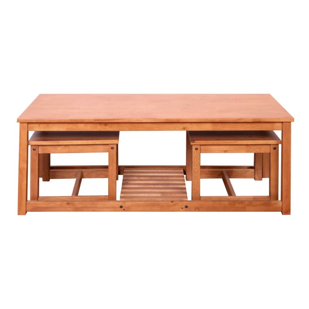 MESA RATONA CENTRAL MADERA MARRON MONTANA WALNUT