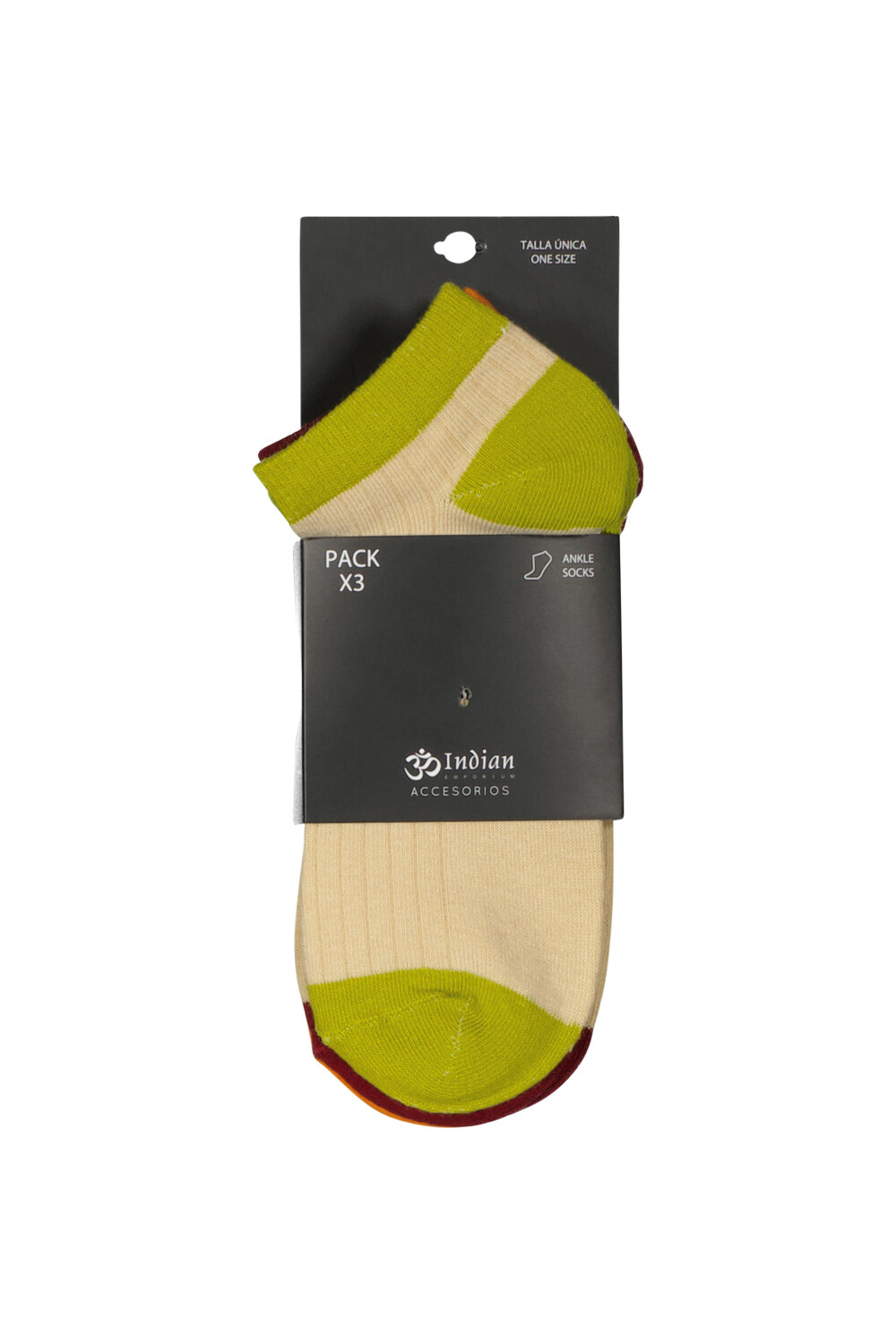 Pack X3 Ankle Clasic Estampado 1