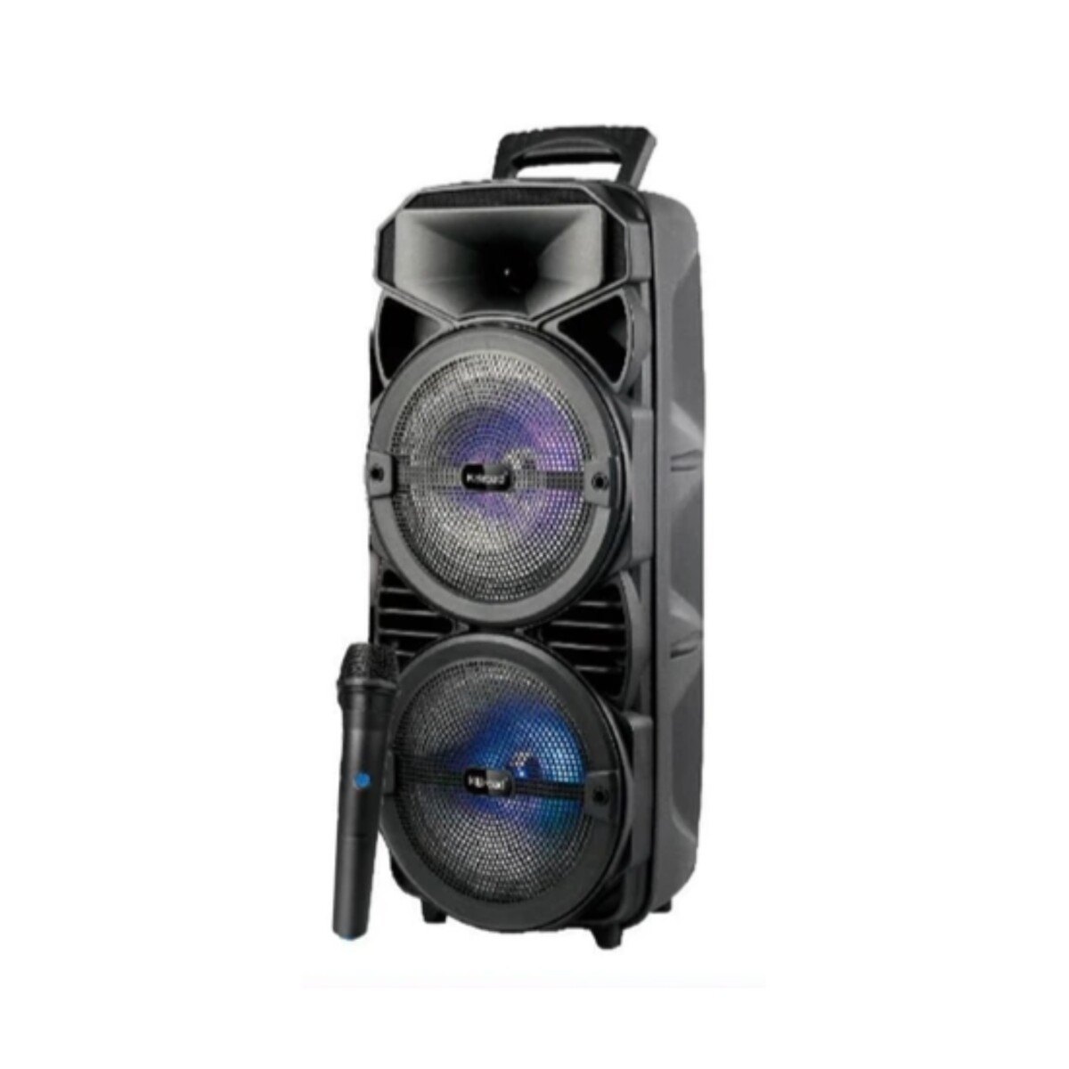 PARLANTE BT KBROAD KTS-2411 2X8" C/MICROFONO 