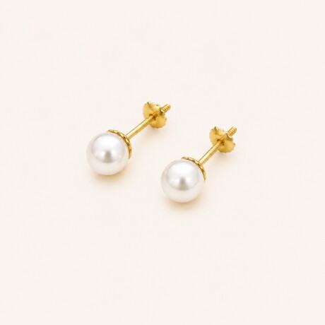 Caravanas Perlas de Cultivo - Oro 18k Caravanas Perlas de Cultivo - Oro 18k