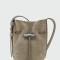 LONGCHAMP - LE ROSEAU VELVETY, CARTERA BUCKET XS M69