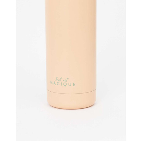 Botella Metálica Con Frase Combinacion bicolor