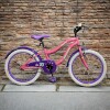 Bicicleta Infantil Baccio Mystic Rodado 20 De Paseo Con Ruedas Estabilizadoras Violeta/Rosa
