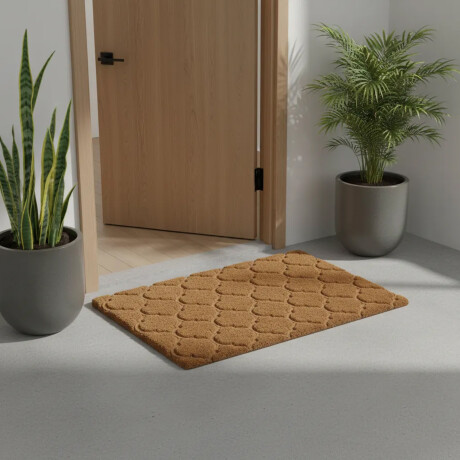 Alfombra Puerta Entrada Felpudo Coco Goma 40X60 Entramados