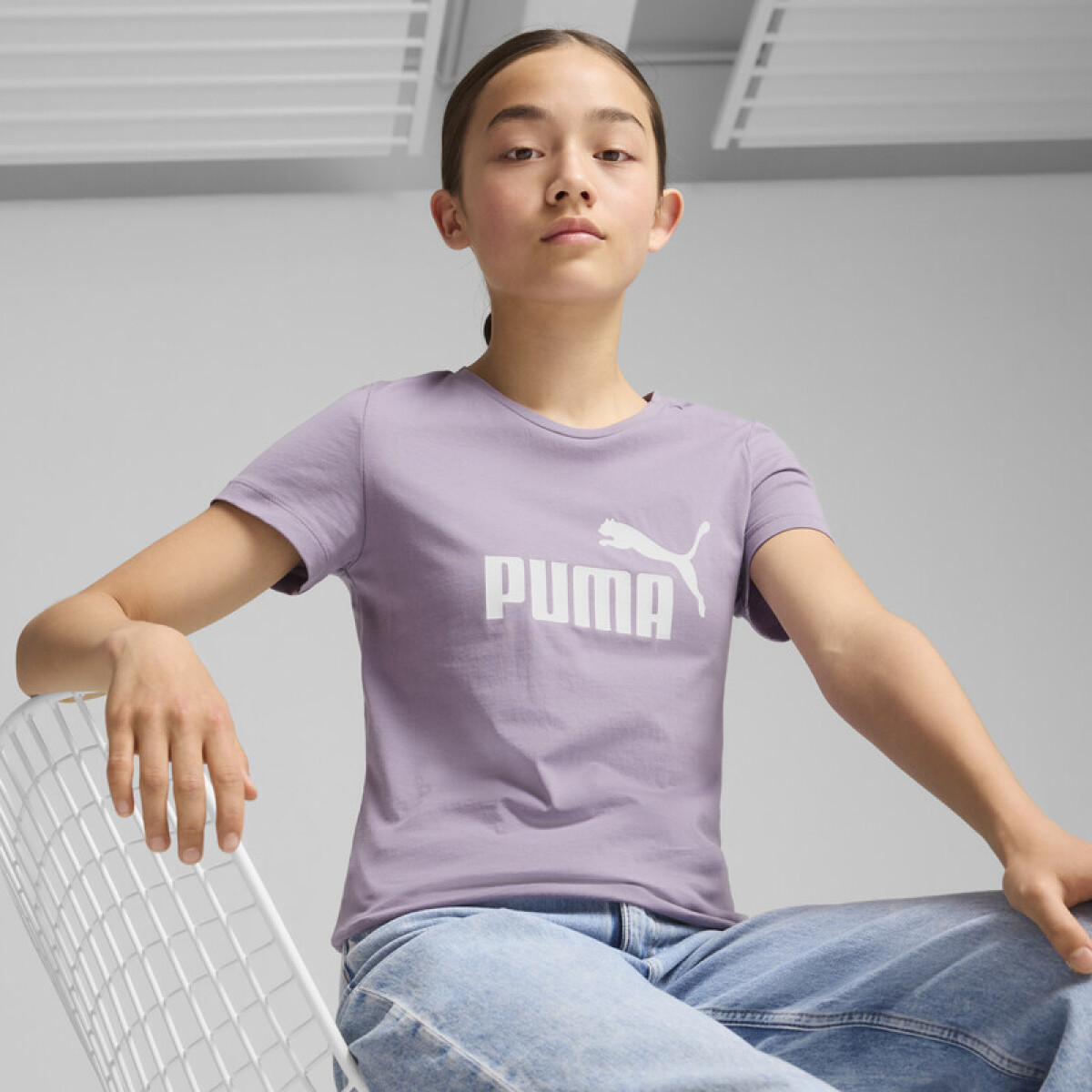 ESS Logo Tee G 58702934 - Lila 