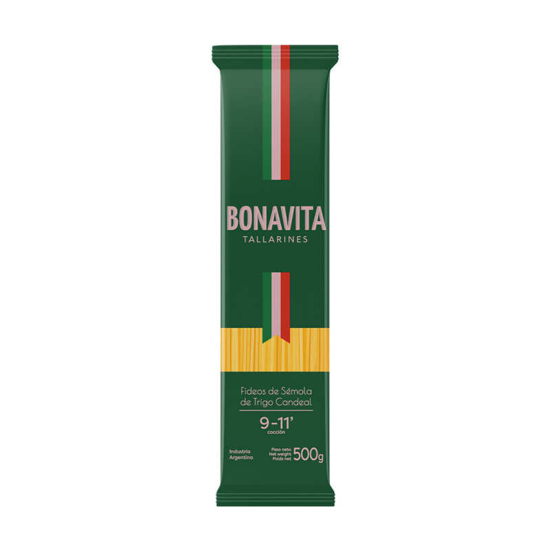FIDEOS BONAVITA TALLARIN 500G Fideos Bonavita Tallarin 500g