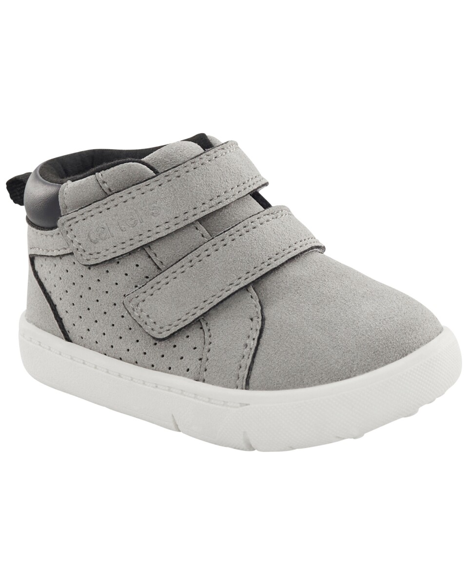 Championes con velcro y caña alta 