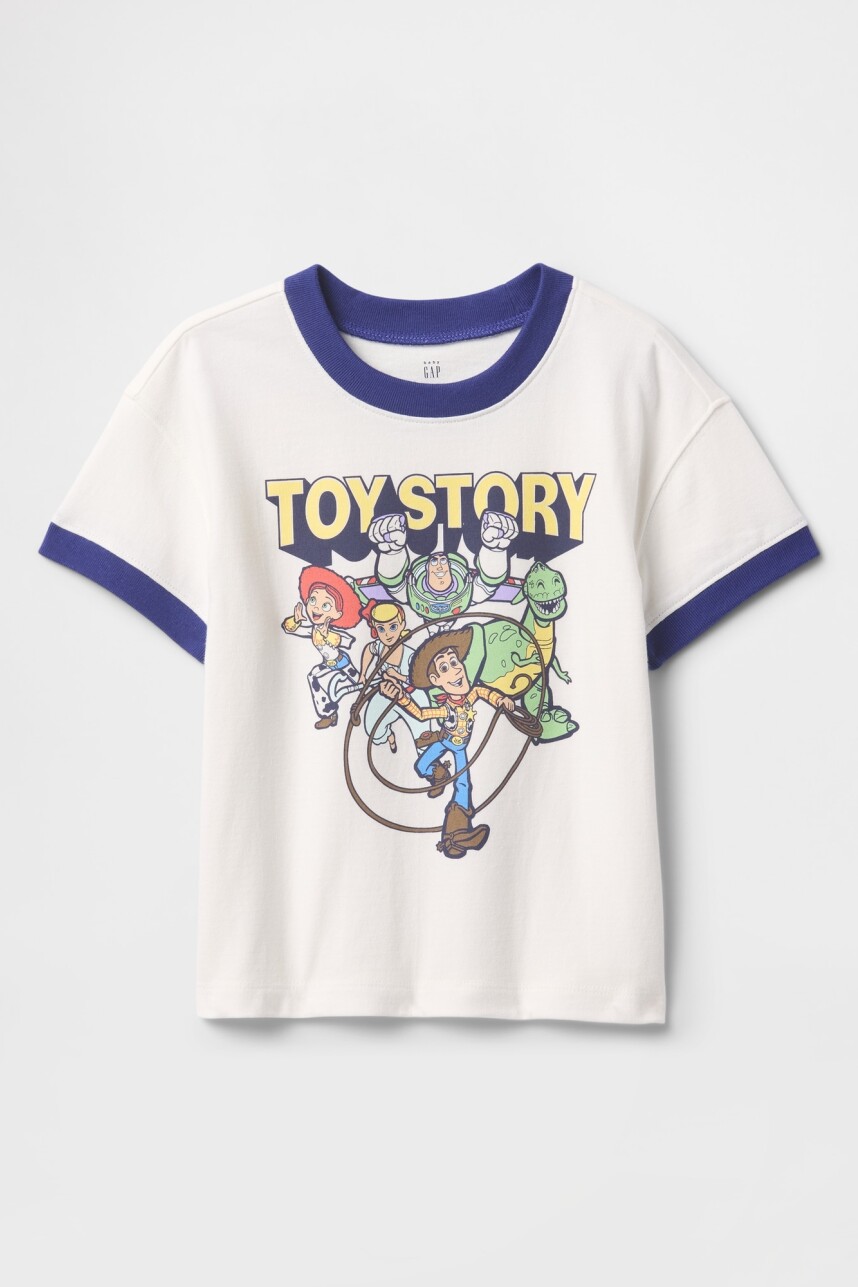 Remera Gráfico Toy Story Toddler Niño New Off White V2