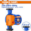 BOMBA ELEVADOR DE PRESIÓN 100W 53L/MIN 220-240V 1.5M WADFOW WWPBC100 BOMBA ELEVADOR DE PRESIÓN 100W 53L/MIN 220-240V 1.5M WADFOW WWPBC100