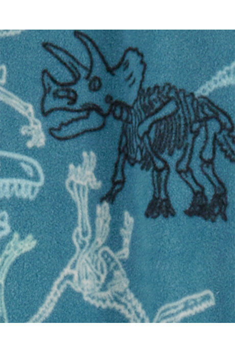 Pijama uno pieza de micropolar, con pie, diseño esqueletos de dinosaurio Pijama uno pieza de micropolar, con pie, diseño esqueletos de dinosaurio