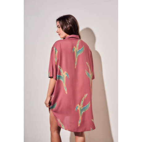 Vestido Camisero Print