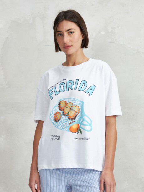 REMERA PEREJIL BLANCO