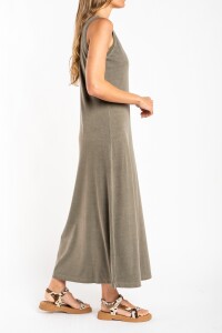 Vestido Algodon Lavado Safari