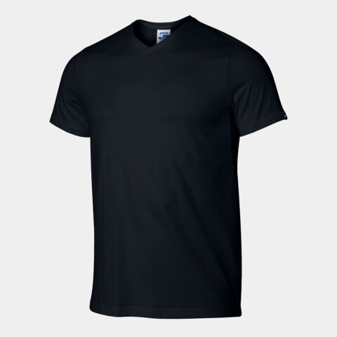 CAMISETA MANGA CORTA VERSALLES NEGRO NEGRO