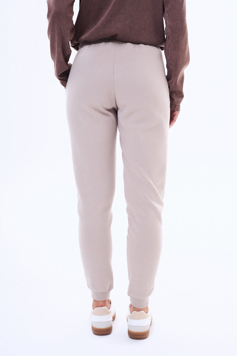 Pantalon felpa Lisboa Beige