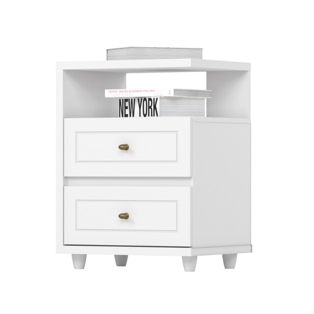 MESA DE LUZ O NOCHE 2 CAJONES - LINEA AMERICANA MESA DE LUZ O NOCHE 2 CAJONES - LINEA AMERICANA