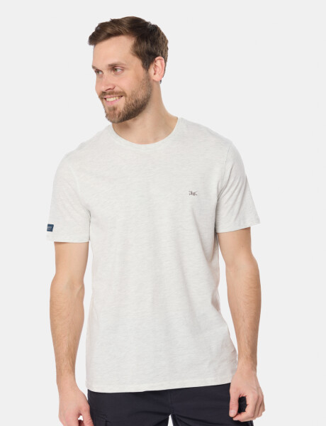 REMERA LISA DE ALGODÓN Gris