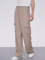 Pantalon Meyer Beige Oscuro